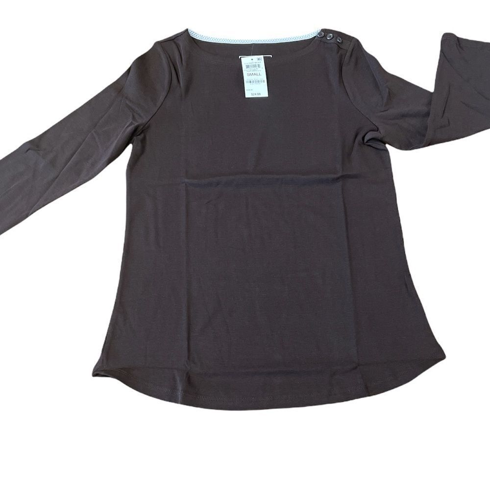 Charter Club Brown Long Sleeve